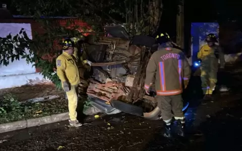 Accidente de tr�nsito en Ayolas.