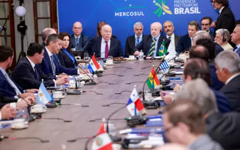 Reuni�n del Mercosur.