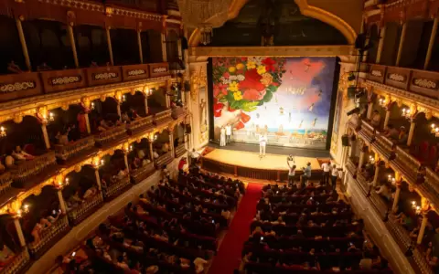 Teatro Afoldo Mej�a, escenario donde se realiza el Festival Internacional de Cine de Cartagena de Indias.