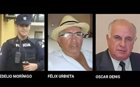 Los tres secuestros m�s largos. Edelio Mor�nigo, F�lix Urbieta y �scar Denis.