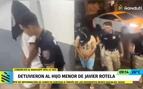 El hijo de Javier Rotela solo tendr�a 14 a�os.
