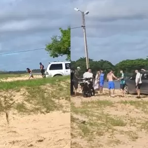 Video: reportan presunto tiroteo en concurrida playa de Villa Florida