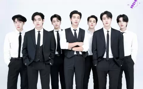 Integrantes de BTS.