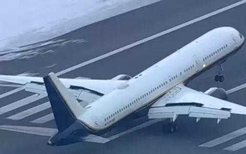 Avi�n de Nicol�s Maduro aterriza en Nueva York.