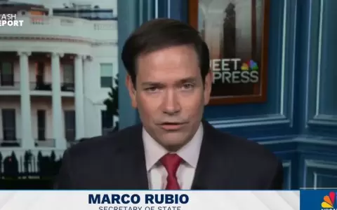 Marco Rubio en entrevista.