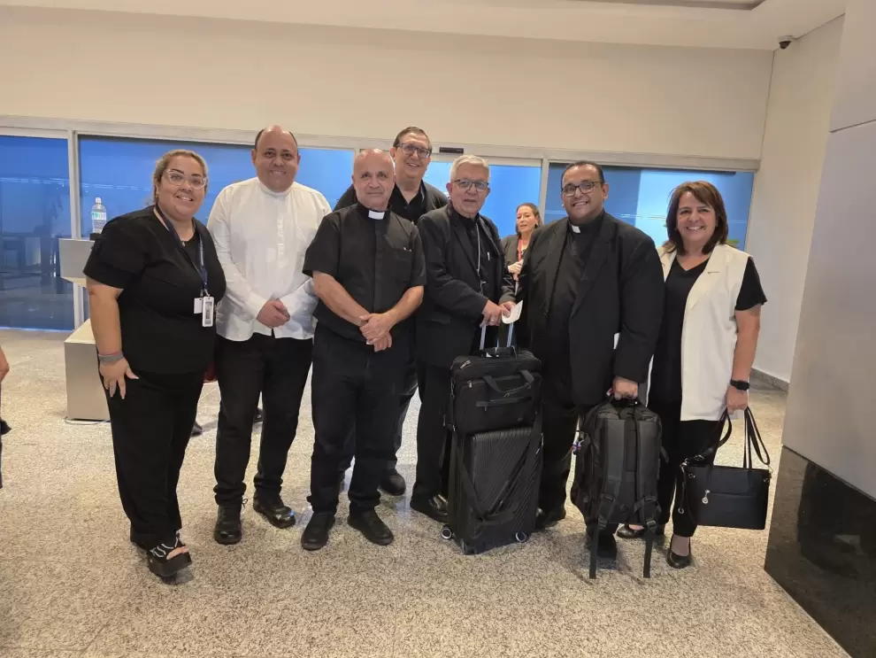 Adalberto Mart�nez viaja al Vaticano para encuentro clave del Colegio Cardenalicio. Foto: Gentileza.