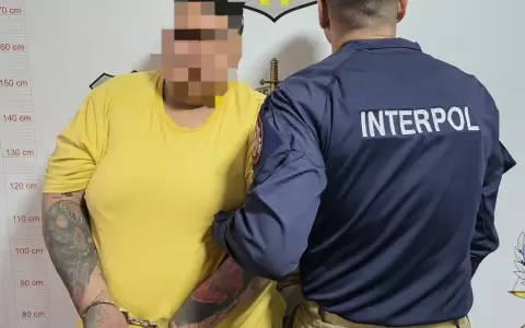 El argentino Jorge Luis Duarte, alias "Gordo Pascuala", fue arrestado por la Interpol.