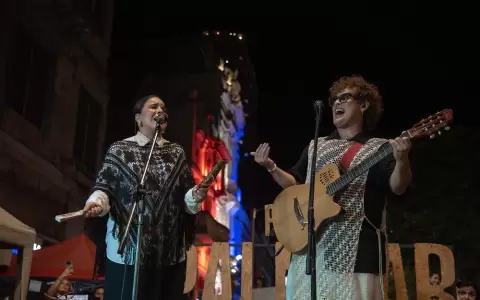 Purah�i Soul en la feria Palmearte.