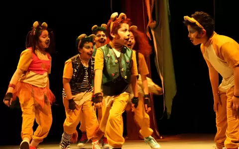 Teatro infantil en El Granel.