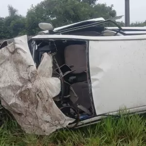 Dos policías fallecen tras despiste en la ruta PY05