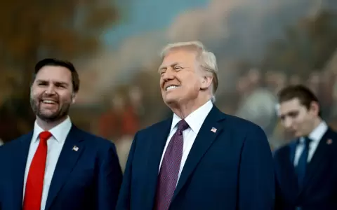 JD Vance y Donald Trump, vicepresidente y presidente de los Estados Unidos.