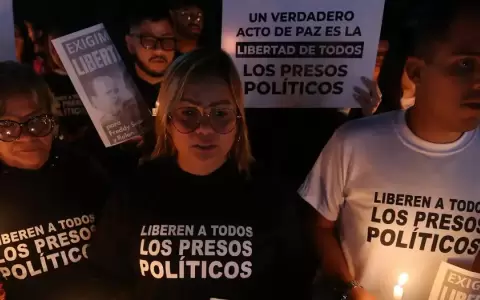 Piden liberaci�n de presos pol�ticos en Venezuela.