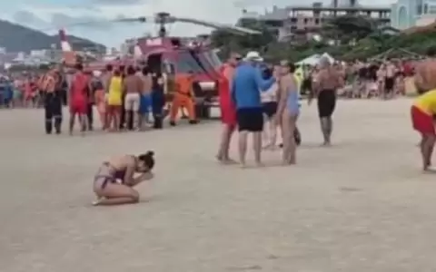 Rescate de un paraguayo en playas del Brasil.