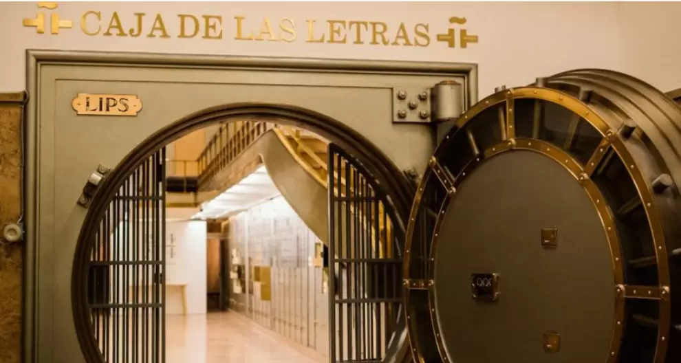 Caja de las Letras del Instituto Cervantes.