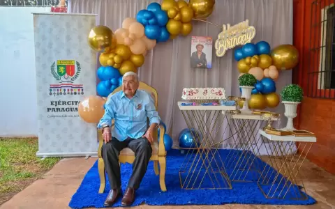 Don Canuto fue homenajeado.