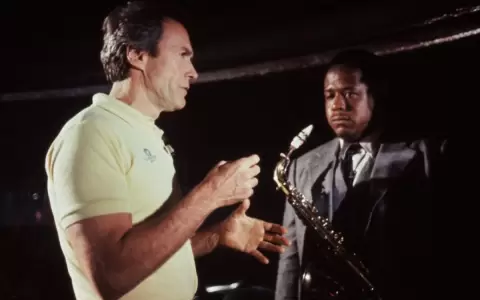 Clint Eastwood y Forest Whitaker durante el rodaje.