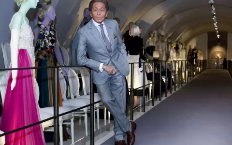 Obit Valentino. Foto: Warrick Page / The New York Times.