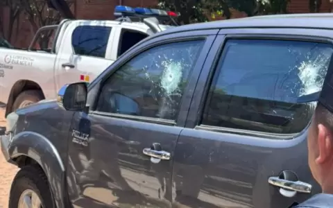 Presunto atentado en zona de la calle Artigas.