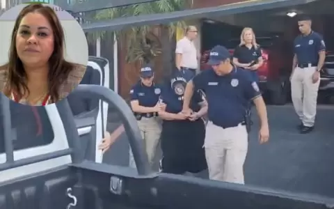 La abogada Zully Ortiz fue detenida tras un allanamiento en su vivienda por el supuesto v�nculo con las amenazas al periodista Carlos Ben�tez