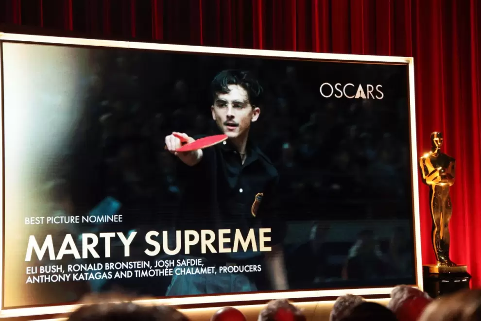 "Marty Supreme", entre los nominados a Mejor Película durante el anuncio de las candidaturas de la 98ª edición de los Premios de la Academia.