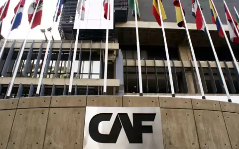 Sede de la CAF, banco de desarrollo de Am�rica Latina y el Caribe.
