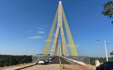 Puente de Integraci�n Paraguay -Brasil.