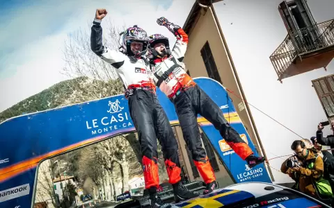 Oliver Solberg gana el rally de Montecarlo, primera prueba de la temporada