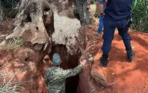 Hallan pozo clandestino de 11 m en San Estanislao.