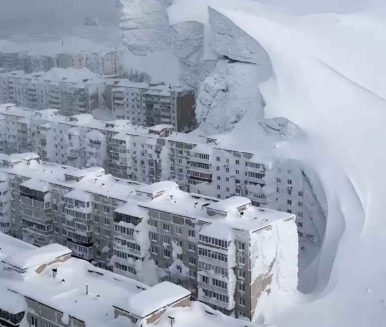 Tormenta de nieve en Estados Unidos.