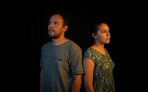 Hugo N��ez O'Hinggins y Bel�n Rojas.