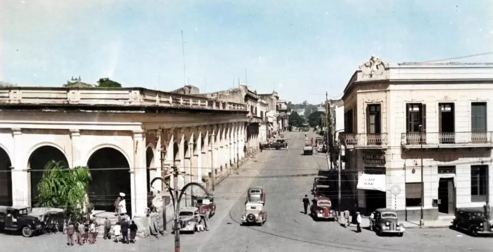 Foto histórica de La Recova. Cortesía