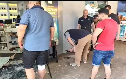 Asalto a comercio termina con una v�ctima fatal y un delincuente abatido en Ciudad del Este