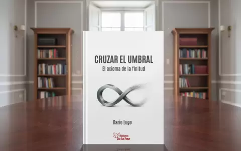 Tapa del libro "Cruzar el umbral", de Dar�o Lugo. Ediciones de la Paz.
