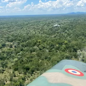 La Fuerza A�rea intercept� un vuelo irregular y lo oblig� a abandonar el espacio a�reo