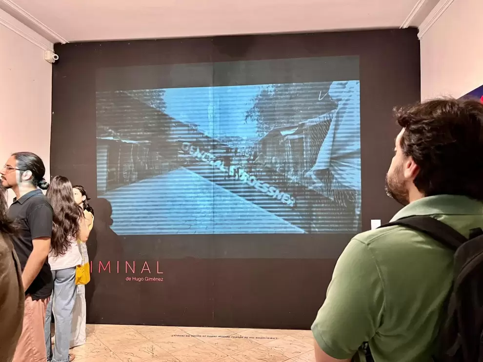 Obra de la muestra "Liminal".