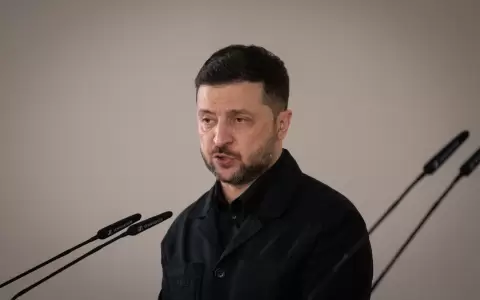 Volod�mir Zelenski, presidente de Ucrania.