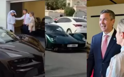 Im�genes de Pe�a con autos de lujo en Dubai.