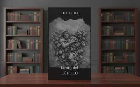 Tapa de "La Saga del L�pulo" de Pedro Volpe. Editorial Entre Todos.