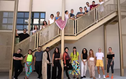 Artistas participantes del programa Onassis AiR (Arte e Investigaci�n).