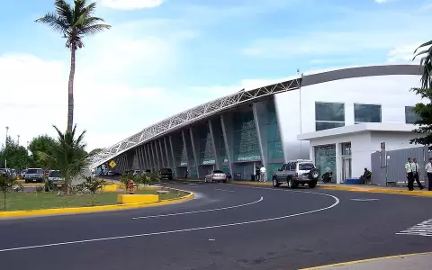 Aeropuerto Internacional Augusto C. Sandino en Managua, Nicaragua.
