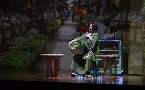 Puesta en escena de "Odelir�".