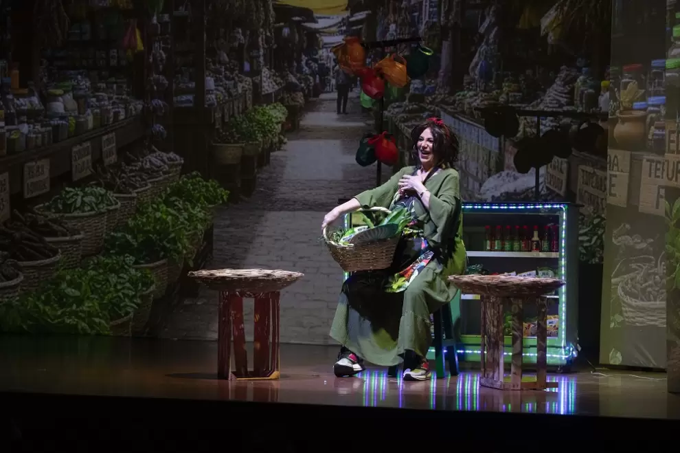 Puesta en escena de "Odelir�".