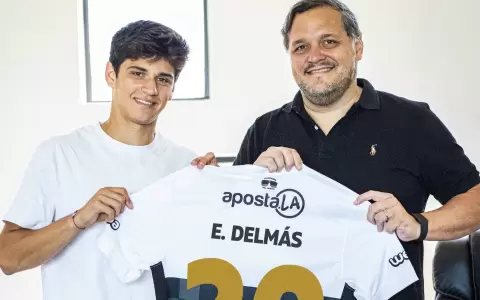 Olimpia renueva el contrato de Eduardo Delm�s con cl�usula millonaria