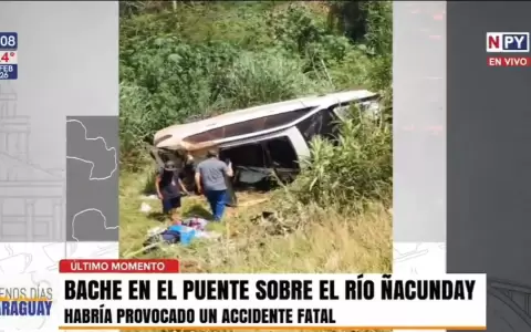 Accidente fatal