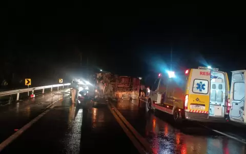 Accidente en Brasil.