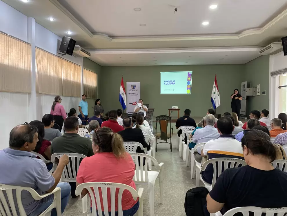 Capacitaci�n a los Fondos de Cultura.