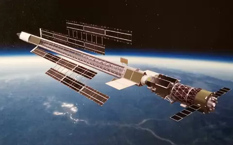 Remolcador nuclear ruso de espacio profundo.
