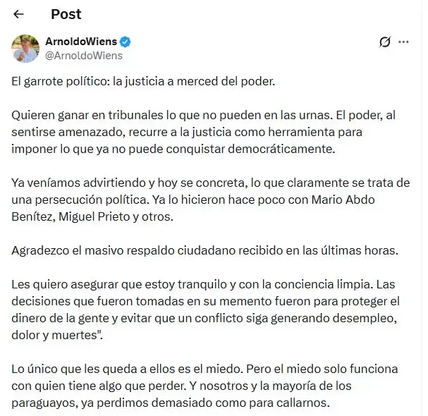 Arnoldo posteos