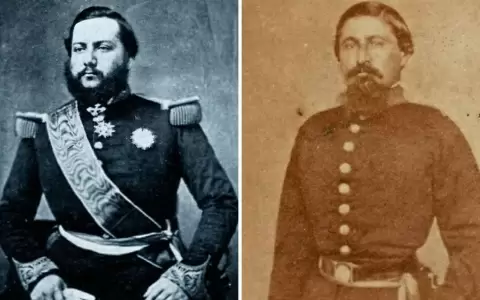 El Mariscal Francisco Solano L�pez y el General Jos� Eduvigis D�az.