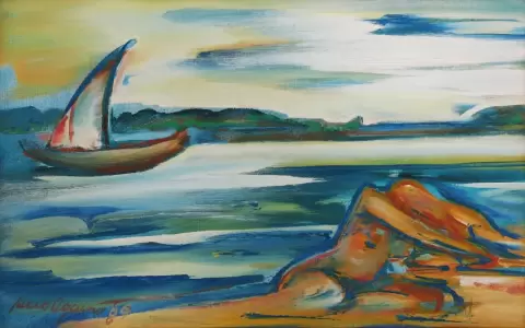 Lucio Aquino, obra que ser� exhibida en la muestra. Cortes�a